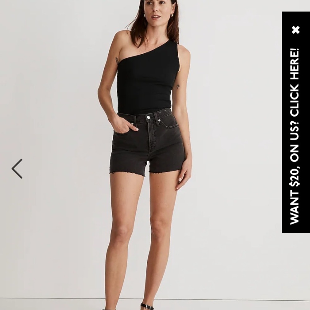 Madewell High-Rise Denim Shorts NWT